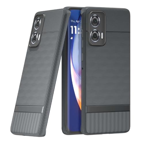 Image of Shockproof Case for Motorola Edge 50 Fusion 5G | Full Camera Protection | TPU Flexible Back Cover for Motorola Edge 50 Fusion 5G (Graphite Grey)