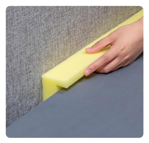 Relleno for Huecos de Cama, Extensor colchón Espuma Alta Densidad en Forma L, Conector for Individual, Almohada Rectangular for cabecero 200 cm Largo, Relleno for, o Pared(6cm Gap)