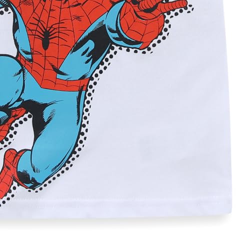 Image of Marvel Spider-Man Boys 2 Piece Short Sleeve T-Shirt and Shorts Set for Toddlers
