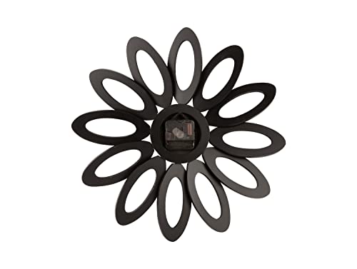 Karlsson Wall Clock 'FIORE' Black 40cm (KA5891BK) - Image 3