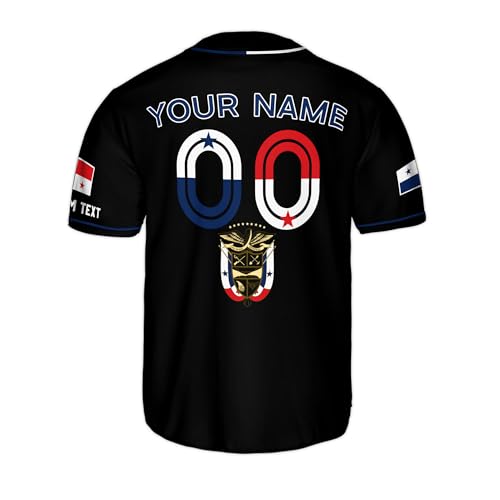 Personalized Panama Baseball Jersey Men, Panama Jersey Men, Panama Soccer Jersey, Panama Jersey Baseball miniatura 6