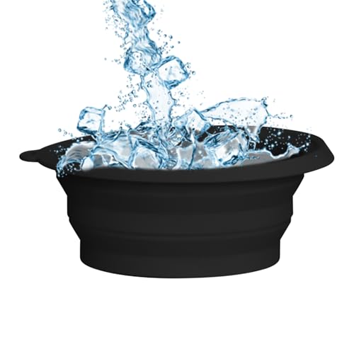 Face Ice Bath Bowl | Silicone Reusable Cold Mold | Face Ice Plunge Bowl - for Women Men Beauty Skin Care Home Camping Bath SPA