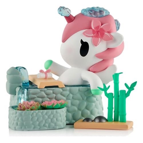 Unicorno Spa Day figurines à collectionner et univers de bain zen pour enfants