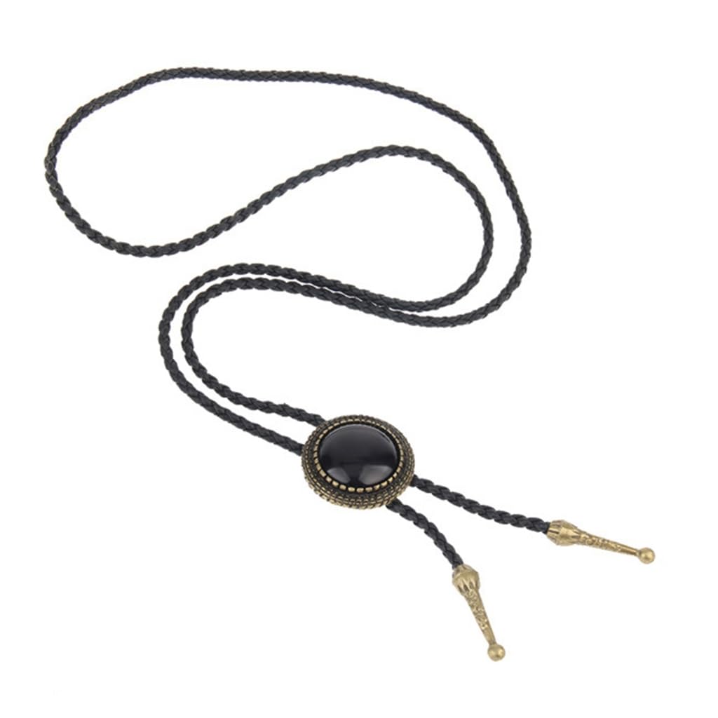 Cravatte da Cowboy, Collana con Ciondolo Forma di Colletto da Camicia Americana, Bronzo