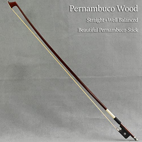 Pernambuco Cello Bow 4/4 Full Size Bright Tone #TOP5