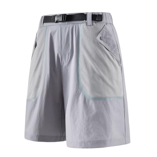 Short sport homme coton coupe droite ample style outdoor été
