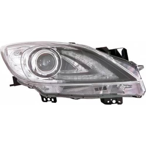 Phare avant droit D2S Mazda 3 2009-2013 avec lentille xénon pour éclairage optimal