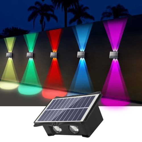 Applique murale solaire d'extérieur étanche IP65 pour l'éclairage de clôture et de jardin