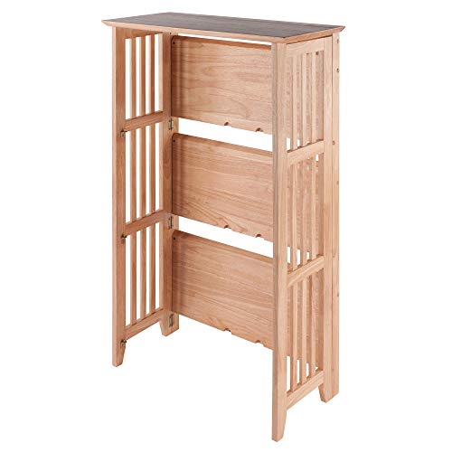 Winsome Wood Mission Shelving, Natural #TOP7