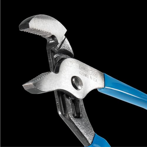 Image of CHANNELLOCK TOOL ROLL-3 5pc Professional Pliers Set with Tool Roll, Made in USA, Includes Straight Jaw Tongue & Groove, Cutting, Long Nose, and Slip Joint Pliers, Forged High Carbon Steel