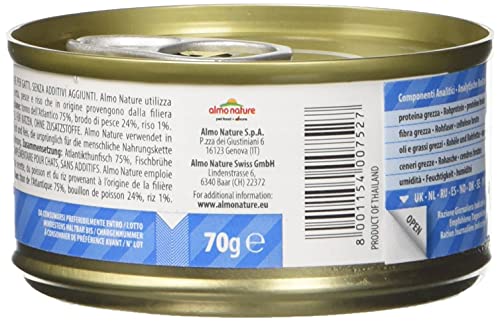 almo nature - Legend - Thon de l'Atlantique - Pack 6 boites x 70g