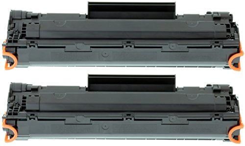 TONER EXPERTE® 2 Cartuchos de Tóner compatibles con HP CB436A Laserjet P1505 P1505n P1506 M1120 MFP M1120n MFP M1522n MFP M1522nf MFP (2000 páginas)