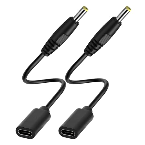 PSP to USB C Adapter, USB Type C Adapter for Sony PlayStation Portable PSP 1000 2000 3000 Series Charger Cable, 2 Pack