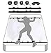 Bondage Restraints BDSM Kit Toys for Couples King Bed Sex Ties for Ankles and Wrists for Men Restraints for Bed Straps Adult Play Bed Restraints Sex Adults Spreader Bar Handcuffs for Bedroom Sweater