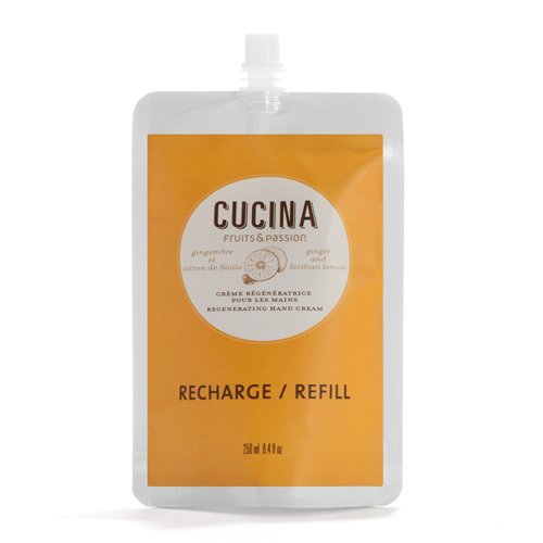 Fruits and Passion's Cucina Regenerating 9 oz Hand Cream Refill Ginger Lemon
