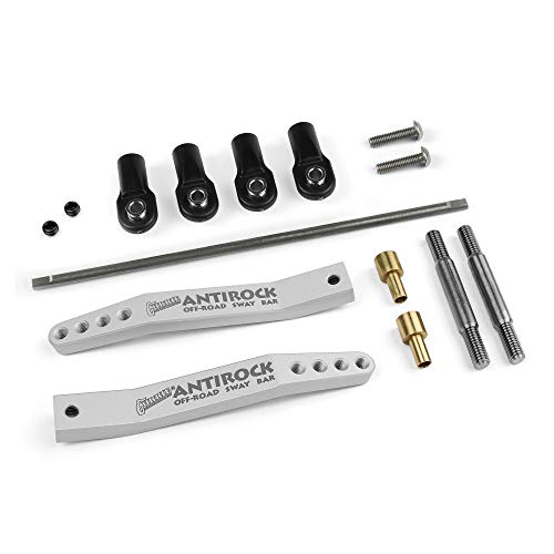 Vanquish Products Currie Antirock Sway Bar V2, Clear Anodized: Yeti, VPS08301