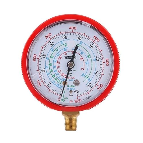 Manomètre de pression réfrigérant R134A R22 pour résoudre les pannes de clim auto