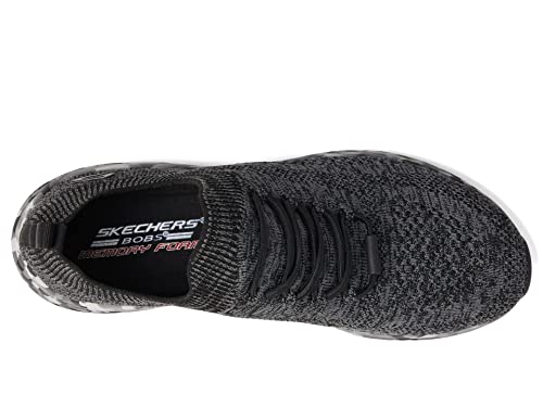 Skechers Skechers Bobs Sparrow 20117057 Womens Sneaker 6 BM US Black