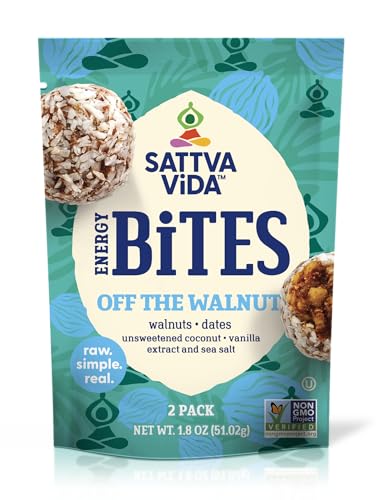 Sattva Vida Energy Bites - Off the Walnut - Case