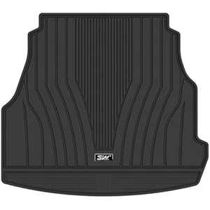 3W Kofferraumwanne für Mercedes Benz C Klasse W206 2022-2025(Nicht für Plug-in Hybrid 300e und S206), TPE Allwetter Maßgeschneiderte Kofferraummatte Benz C Klasse Auto Kofferraum Zubehör