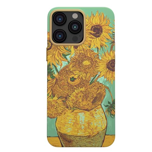 Coque iPhone 14 Pro Max Van Gogh Tournesols par MobyFox