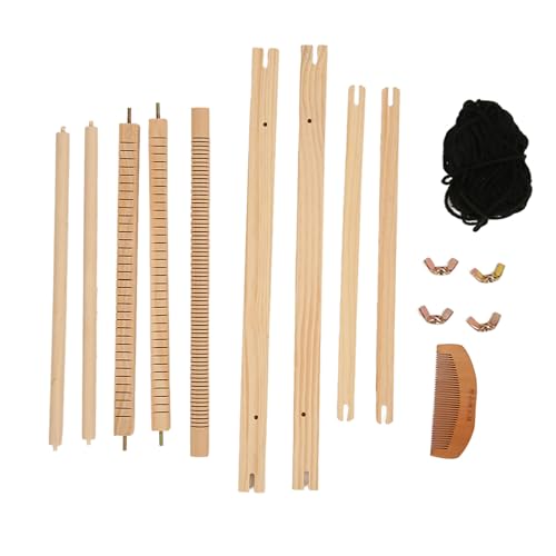 Kit métier à tisser en bois Pilipane 51 cm, le cadeau créatif idéal pour enfants et débutants