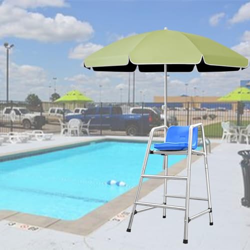 Silla de observación para salvavidas con parasol 2 escalones miniatura 1