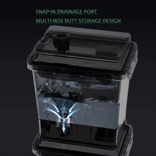 Machine de nettoyage pour imprimante 3D, lavage oscillant de bureau avec 2 boîtes de nettoyage, port de vidange encliquetable, sans immersion pour modèles d'impression 3D