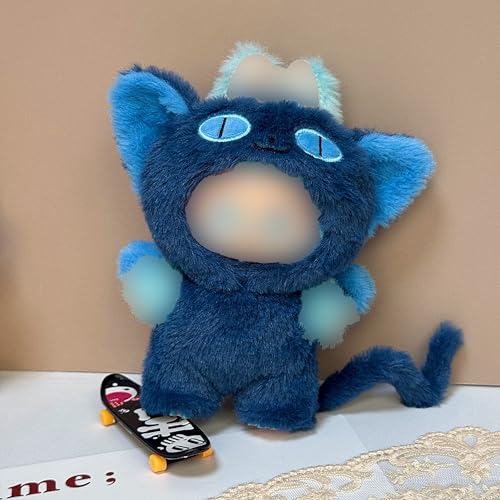 Image of Clothes for Labubu Plush Doll Clothing 17cm /6.7in Doll Outfit for Coca Coco, Exciting Macaron or Have A Seat Series, Cute Stylish Clothes Set for Labubu Dress up (White Rabbite)