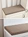 5cm Addensare Cuscino da Giardino all'aperto Confortevole da Giardino, 2-4Seater Patio Swing Sediletto for Sedile, Sofà Interno da Interno Mobili Antiscivolo, Lavabile