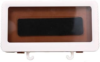 Courtieyeardceastea Soporte de pared para teléfono de ducha, impermeable, pantalla táctil HD, color blanco, 19 x 2,8 x 10,5 cm