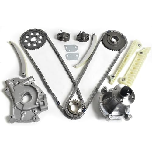 Timing Chain Kit Woil Water Pump Fits For 2001-2008 Ford Expedition F150 F250...
