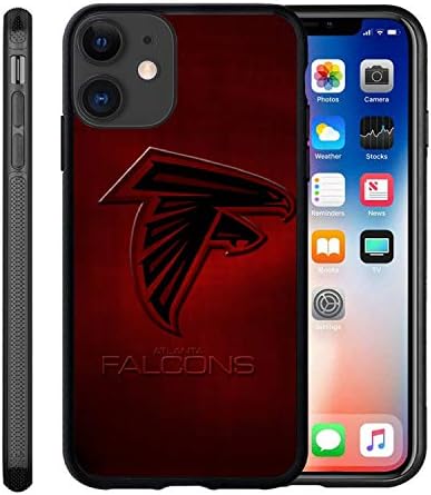 Custom Phone Case for iPhone 11 Pro Max Falcon Flexible Slim Soft TPU Atlanta Phone Case Scratch-Resistant Shockproof Protective Anti-Slip Back Cover
