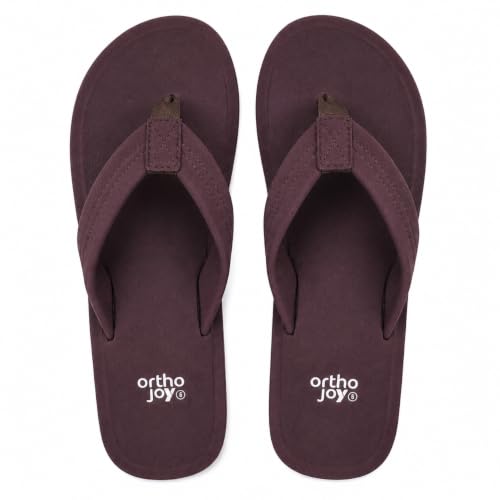 Image of ORTHO JOY Men Doctor Ortho slippers | Extra Soft comfortable and stylish flip flop slippers for Men in exciting colors |Lightweight | Anti Skid | Daily Use Chappal