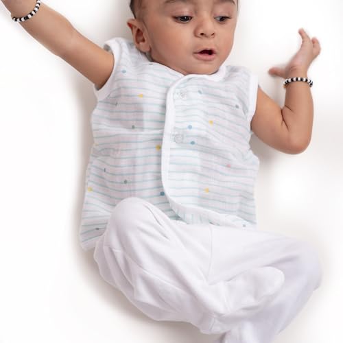 Image of Haus and Kinder New Born Baby Vest - Boys
