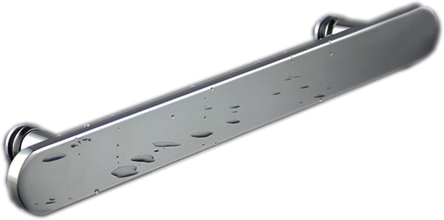 Single Shower Glass Door Handle Pull Replacement Set with Washers, Bathroom Knobs for Kitchen or Hotel Doors Interior/Exterior Towel Bar Home Office (300mm)