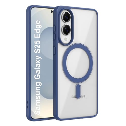 Image of Zapcase Back Case Cover for Samsung Galaxy S25 Edge | Compatible for Samsung Galaxy S25 Edge Back Cover | Scratch-Resistant | Navy Blue