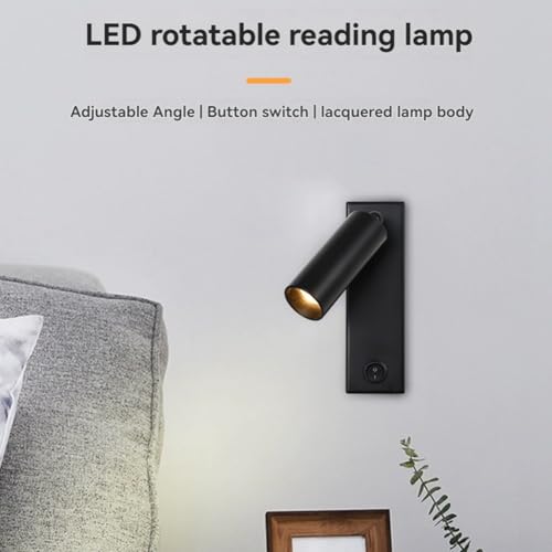 Lampe murale 3000K lecture intégrée pour une chambre cocooning - 7