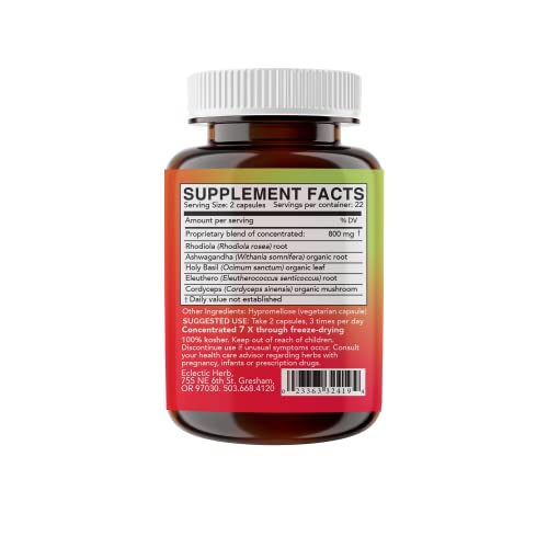 Eclectic Institute Adrenal Support Fdc 45 #TOP3