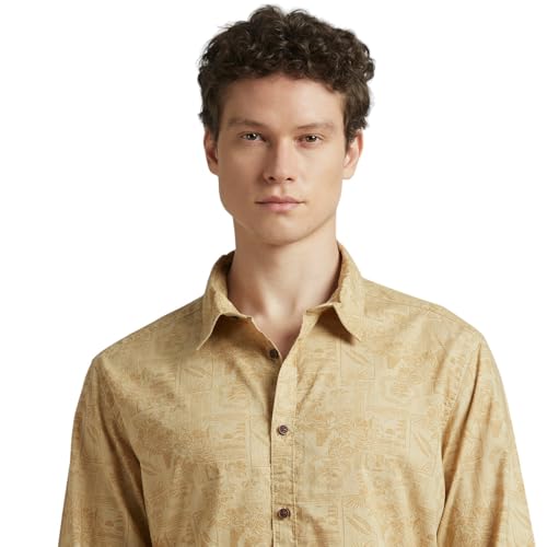 Image of Pepe Jeans Men's Casual Shirt | Trendy Printed Shirt for Men| Regular Fit | Full Sleeve | Available in Plus Size, Cotton