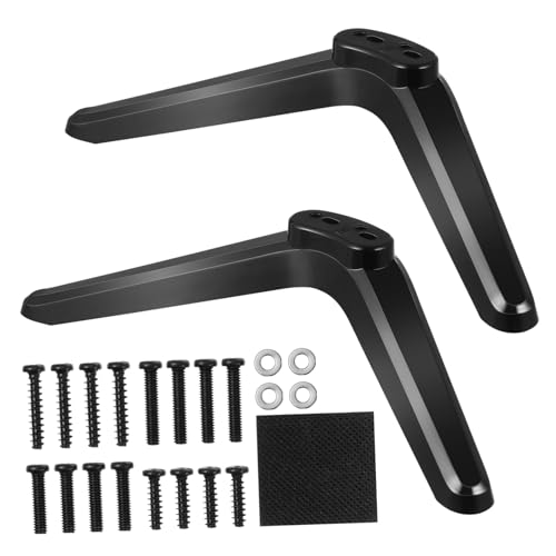 QUMIIRITY 2 Pcs Tv Base Bracket Movl Tv Stand Insignia Stand Legs Riser Dishwasher Mounting Bracket Television Stands Base Replacement Pedestal Stack Plastic