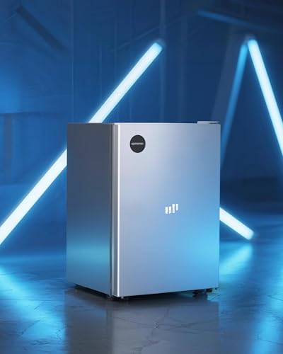 Upstreman 2.5 Cu.Ft All-Refrigerator Mini Fridge, Single Door Small Refrigerator, Dorm Fridge with 7 Adjustable Thermostat, Compact Refrigerator for Office, Bedroom or Dorm, Silver-CR26 on Fridge.com