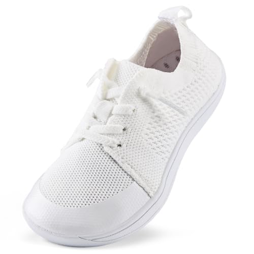 Image of WateLves Toddler Little Kids Wide Barefoot Shoes Boys Girls Minimalist Sneakers Lightweight Breathable Walking Shoes | Naturally Splay | Flexible Fit