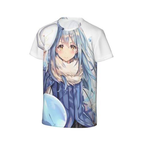 Girl/Boy T Shirts Novelty Short Sleeve Tshirt for That Time I Got Reincarnated as a Slimer Top3