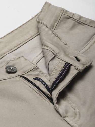 Image of Allen Cooper Skinny Low Rise Power Stretch Denim Chinos Type Jeans for Men