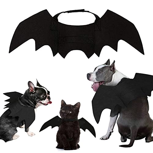Cat Halloween Costumes Pet Dog Cat Bat Wings Costume Dog Bat Costume Pet Apparel For Cats Small Dog Halloween Costumes Pedomus #TOP6