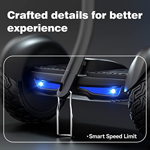 Self-Balancing Electric Scooter,10''Self-Balancing Scooter,700W Motor,13 Miles Range & 10Mph Max Speed,Electric Hoverboard W/T Led Light #TOP7