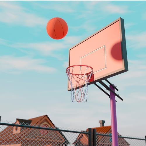 Image of Basketball Net Heavy Duty Replacement,Carbon Steel Chain Basketball net