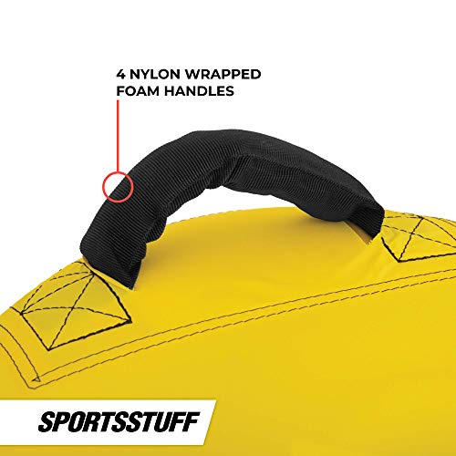 Sportsstuff Descender Kids Inflatable Snow Tube/Sled With Ultra Durable Nylon Cover , Black #TOP5