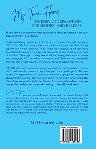 My Twin Flame Journey of Separation, Surrender, and Release: Unconditional Love Through Spiritual Le